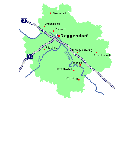 Ferienhaus und Ferienhäuser für den Landkreis Deggendorf