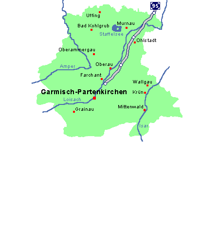 Unterkunft und Unterkünfte für den Landkreis Garmisch-Partenkirchen