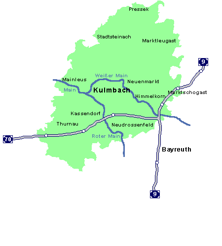 Ferienwohnung und Ferienwohnungen für den Landkreis Kulmbach