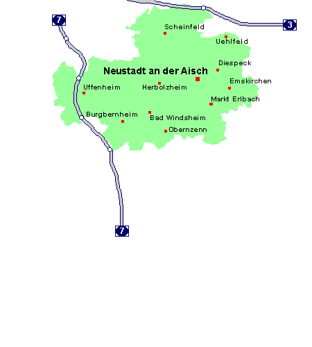 Ferienhaus und Ferienhäuser für den Landkreis Neustadt an der Aisch - Bad Windsheim